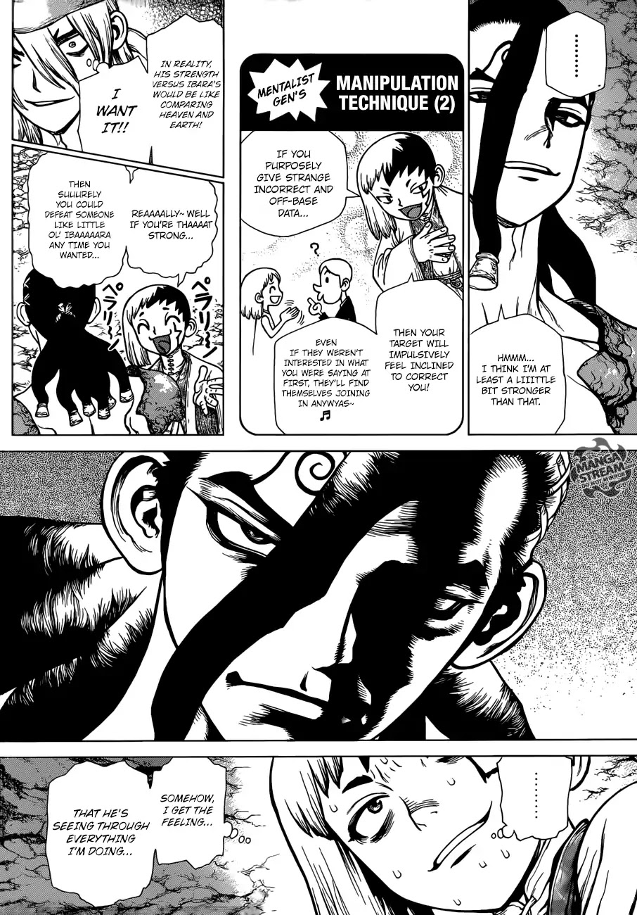 Dr.Stone, Chapter 123 The Battle of Wits