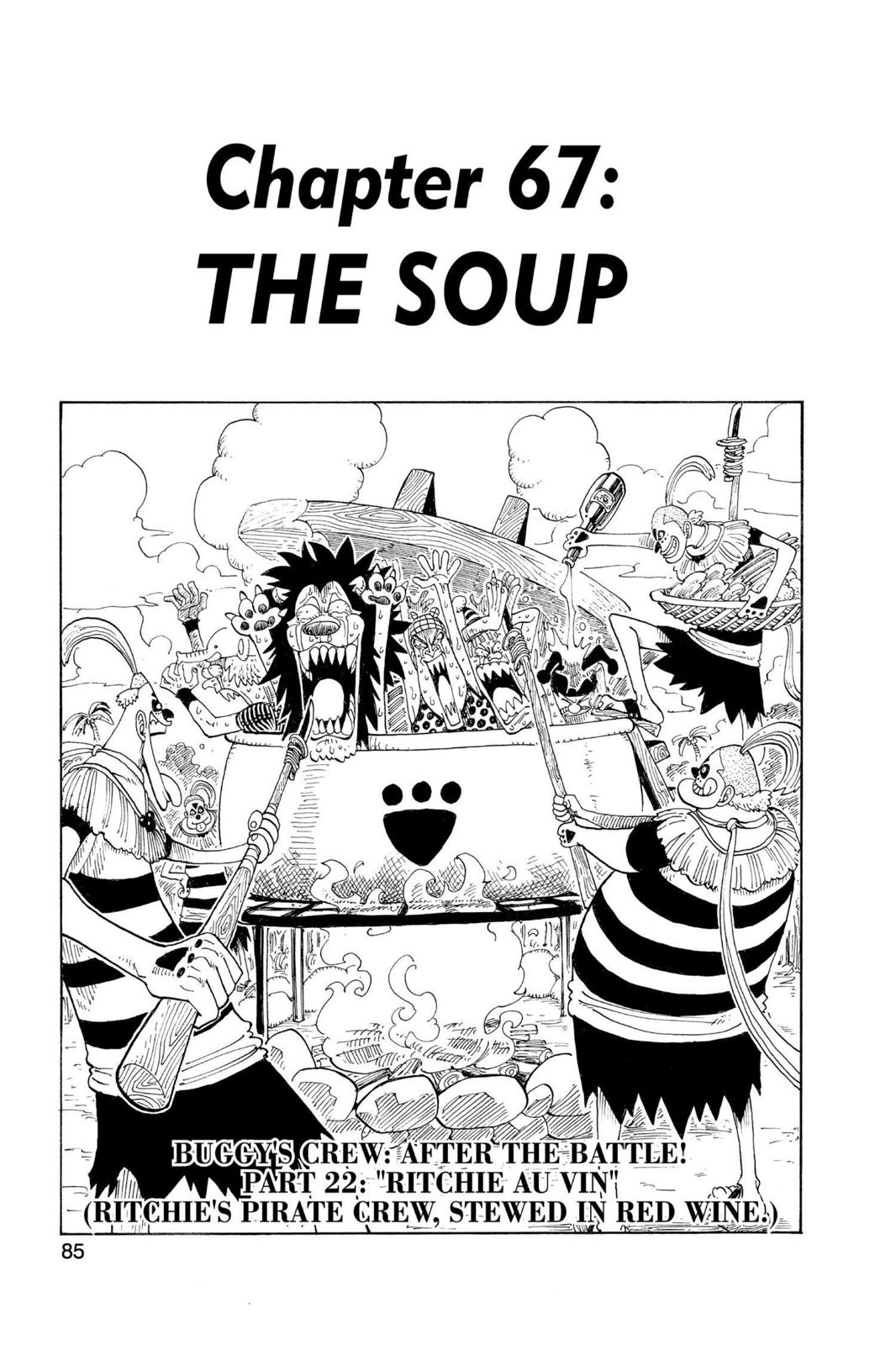 One Piece, Chapter 67 image 01