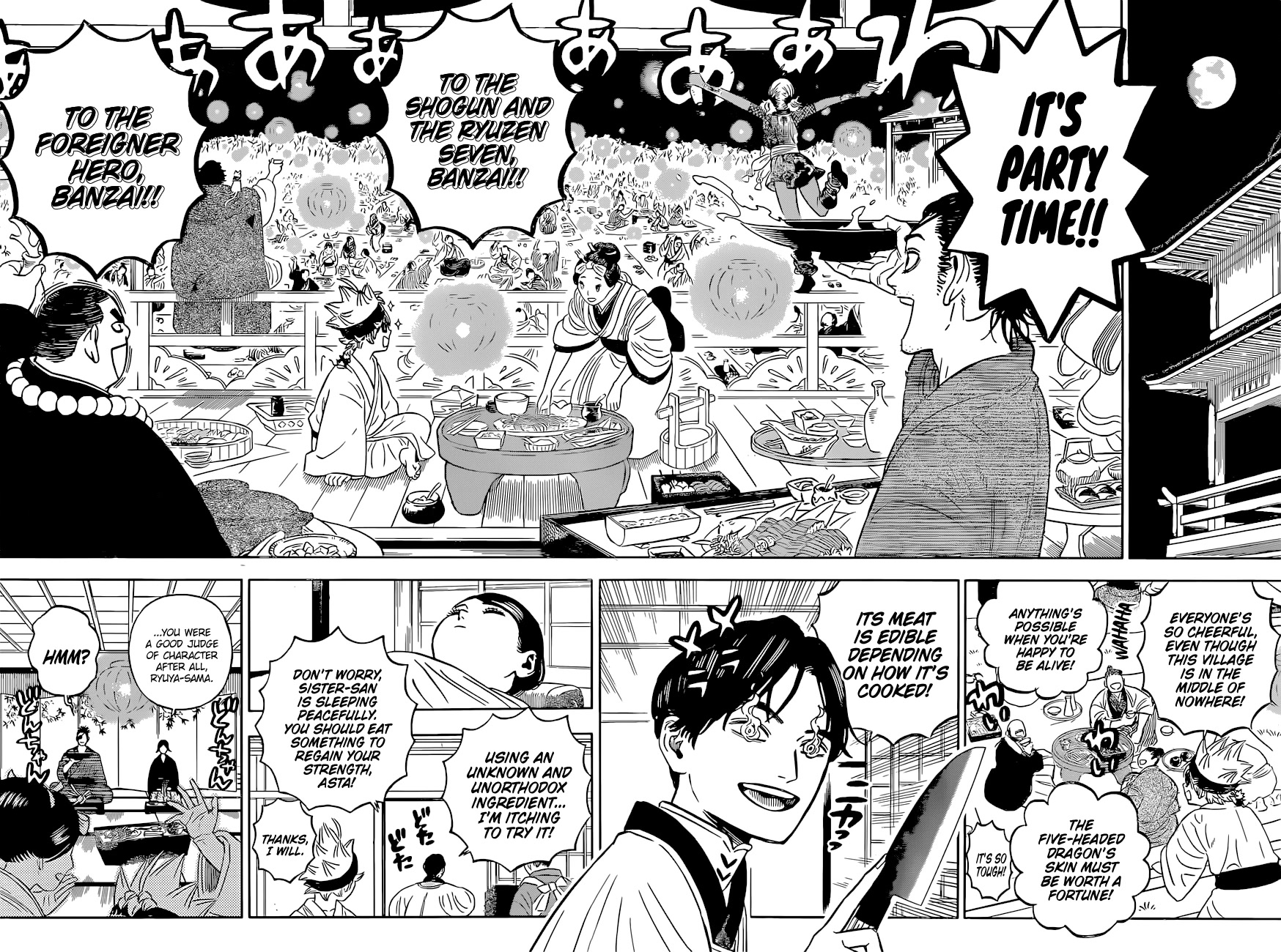 Black Clover, Chapter 353 The Party