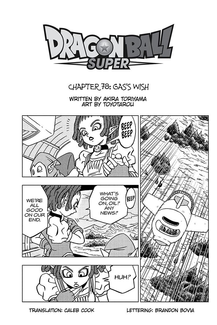  Dragon Ball Super, Chapter 78 image 01