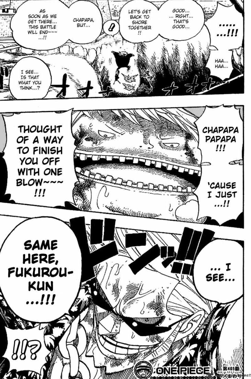 One Piece, chapter 405 image 18