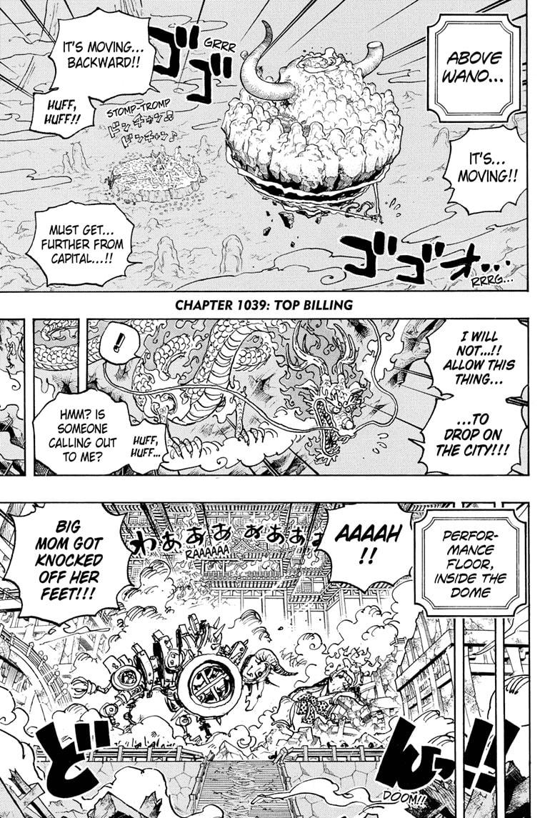 One Piece, Chapter 1039 image 03