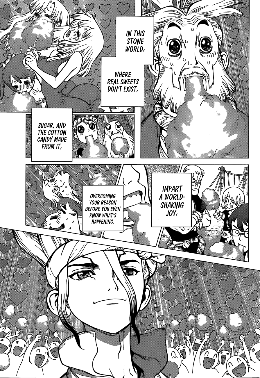 Dr.Stone, Chapter 51 Sweet in the Stone World image 13