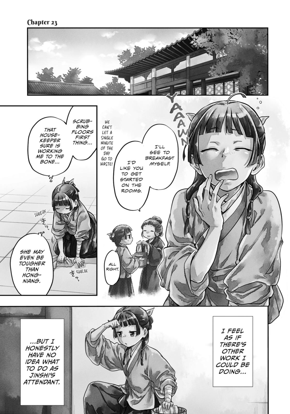 Kusuriya no Hitorigoto, Chapter 23 image 01