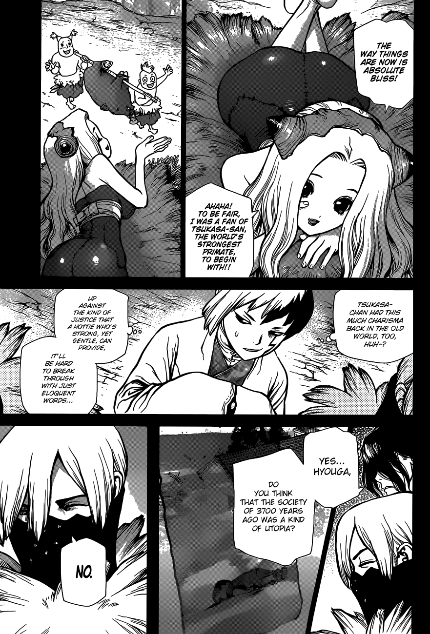 Dr.Stone, Chapter 50 Humanity