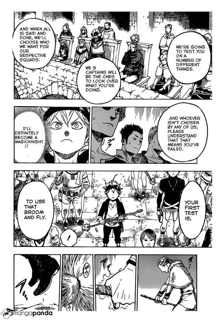 Black Clover, Chapter 2  The Magic Knights Entrance Exam image 15