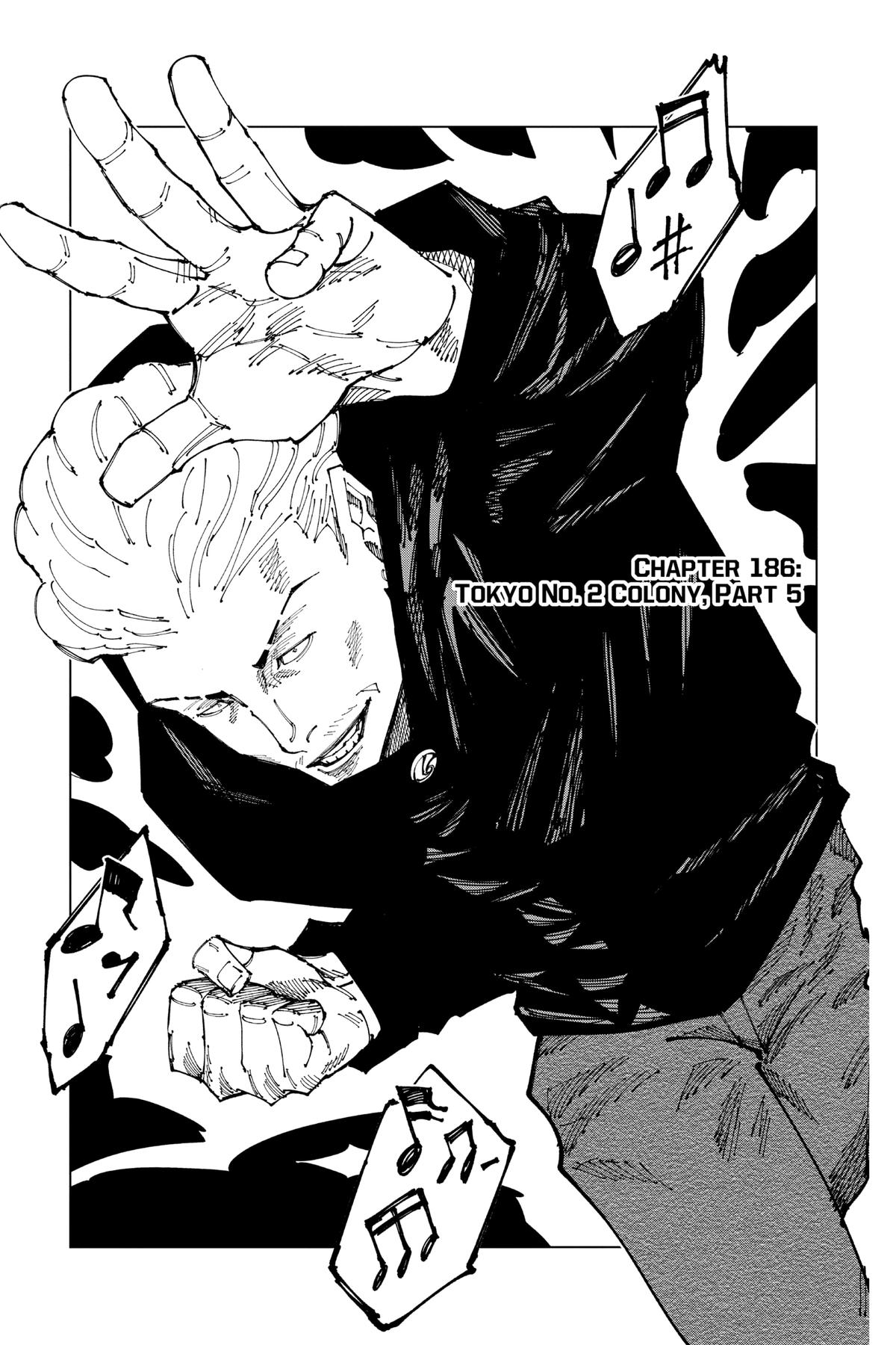 Jujutsu Kaisen, Chapter 186 image 01