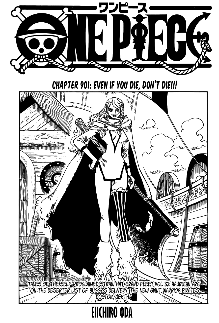 One Piece, chapter 901 image 01