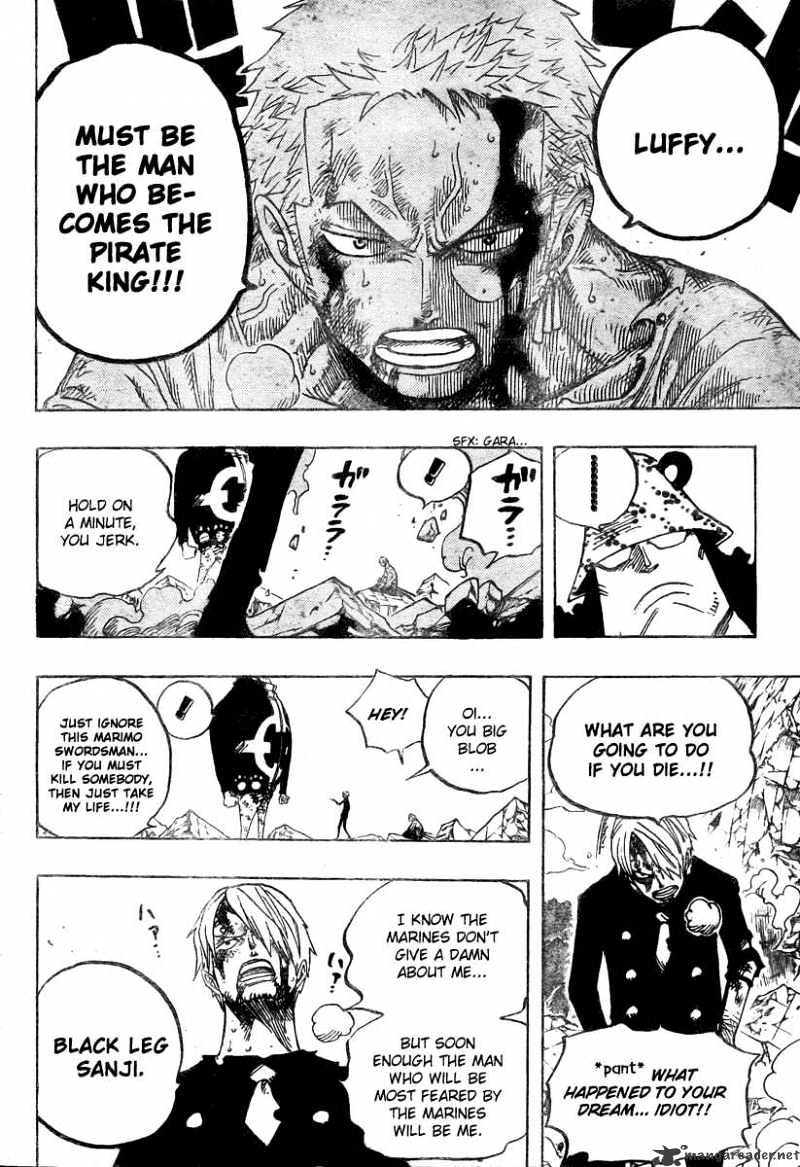 One Piece, chapter 485 image 12