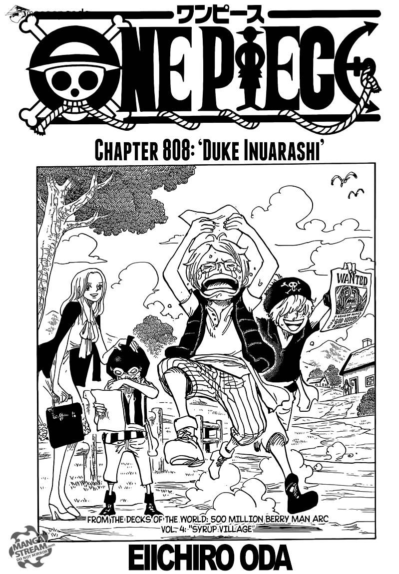 One Piece, chapter 808 image 01