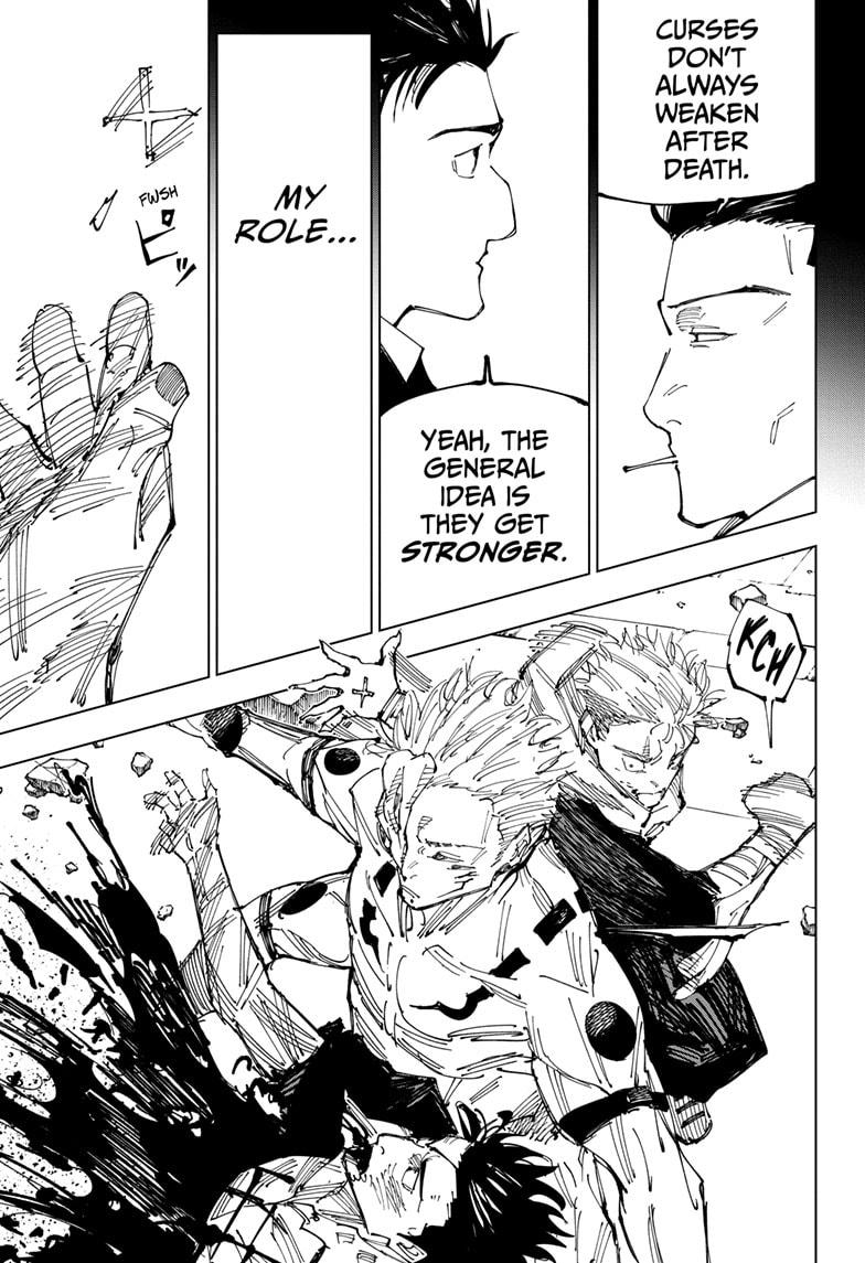 Jujutsu Kaisen, Chapter 247 image 17