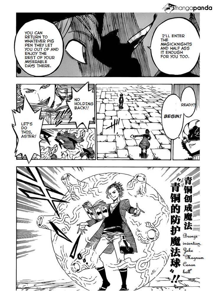 Black Clover, Chapter 2  The Magic Knights Entrance Exam image 21