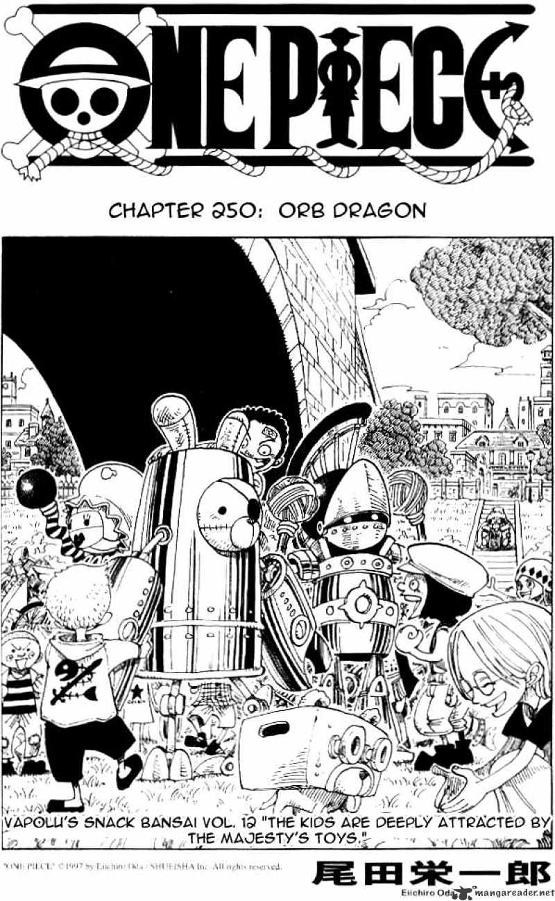 One Piece, chapter 250 image 01
