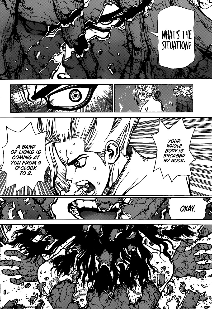 Dr.Stone, Chapter 3  King of the Stone World image 16