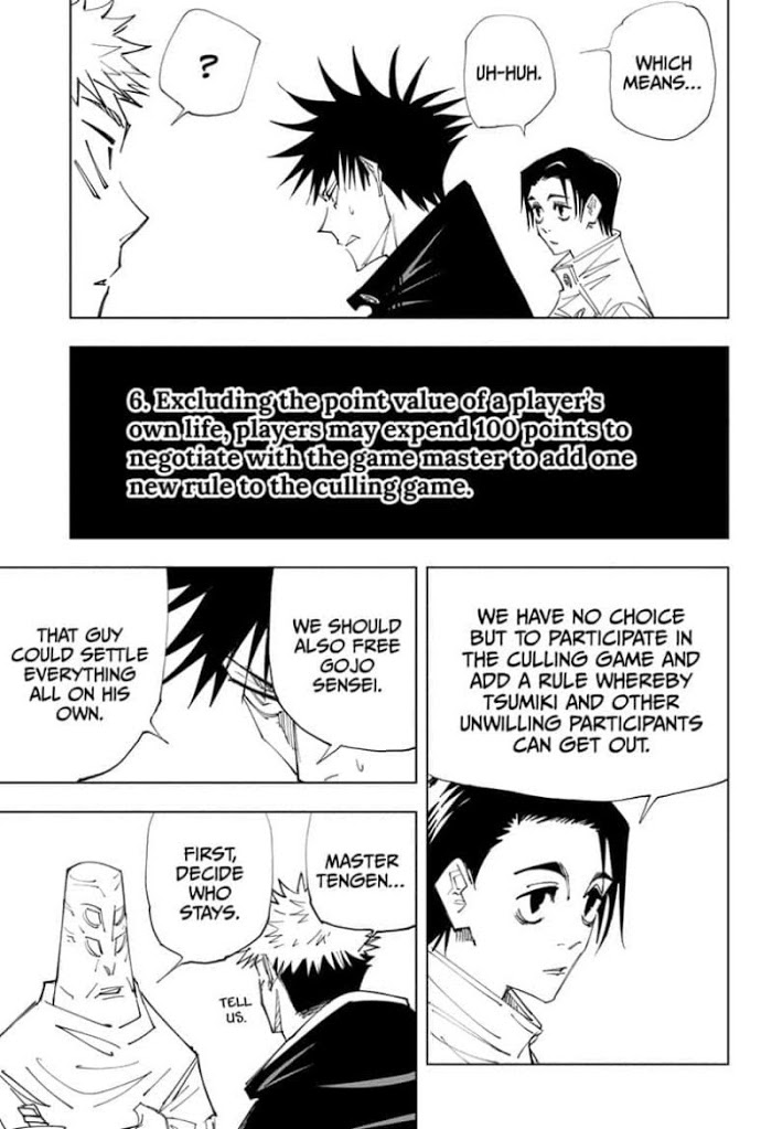 Jujutsu Kaisen, Chapter 145 The Back image 13