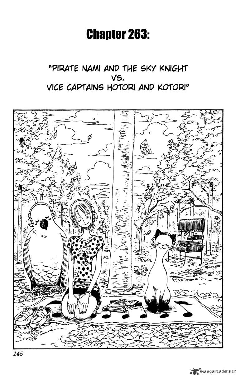 One Piece, chapter 263 image 01