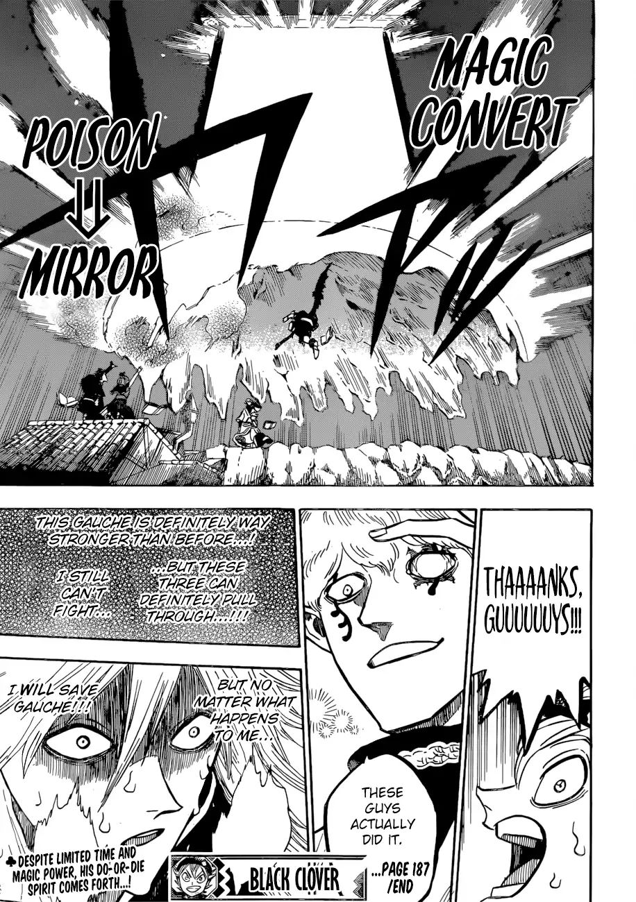 Black Clover, Chapter 187 Offense And Defense Between Heaven And Earth image 14