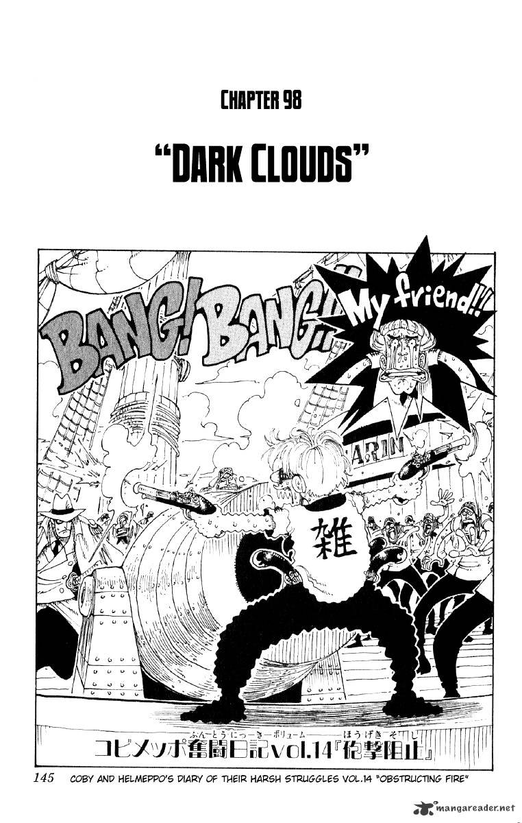 One Piece, chapter 98 image 01
