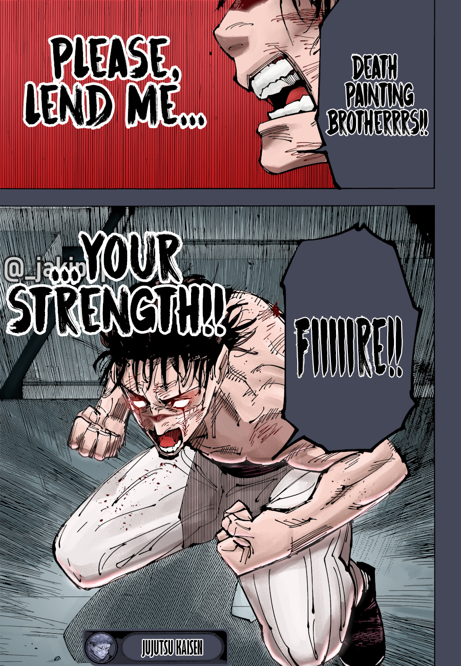 Jujutsu Kaisen, Chapter 203 Blood And Oil ② image 21