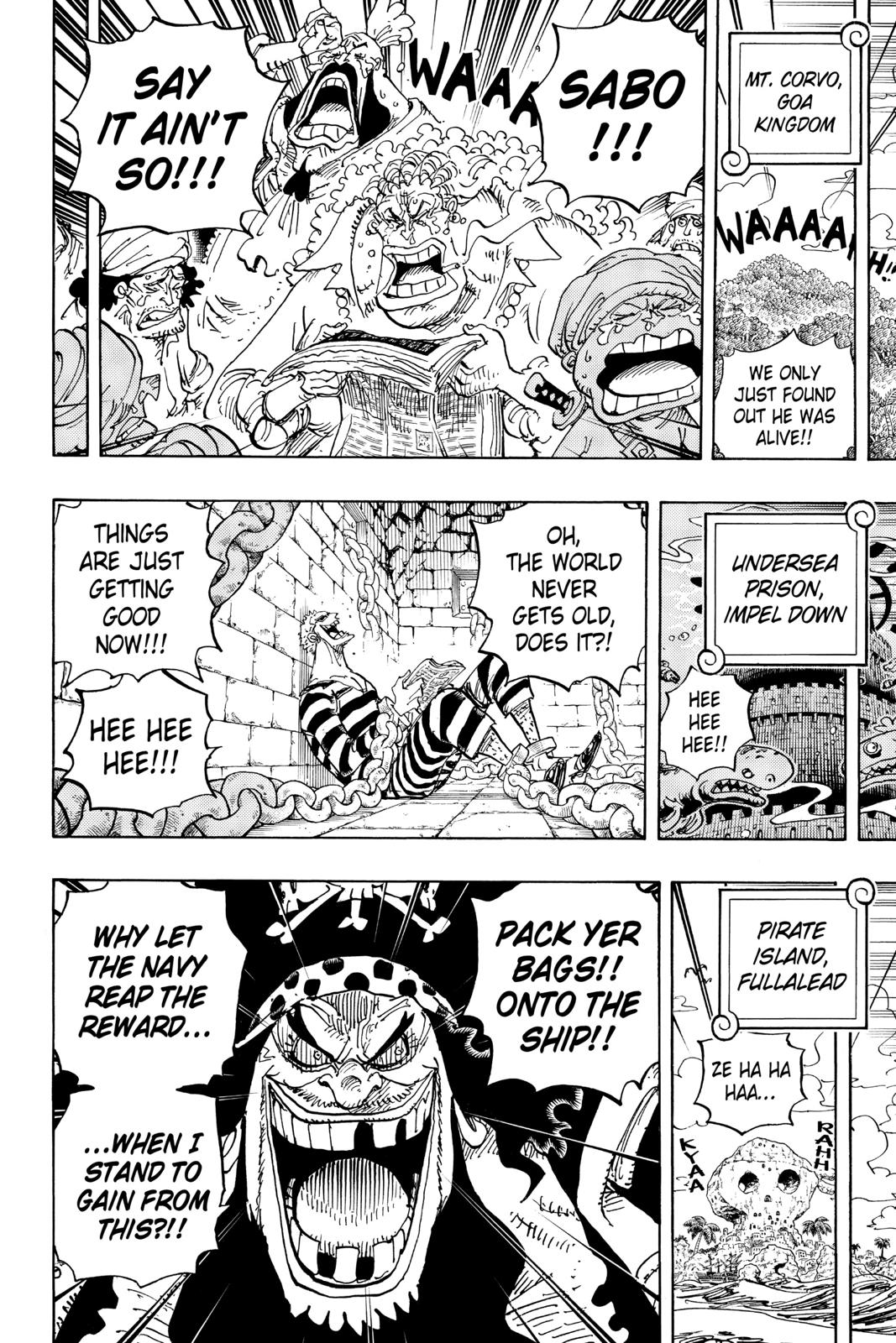 One Piece, Chapter 956 image 10