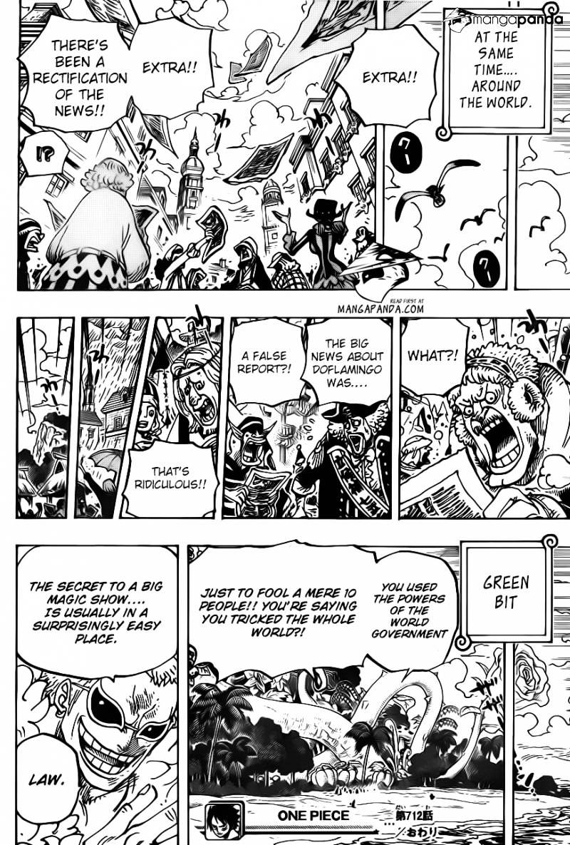 One Piece, chapter 712 image 18