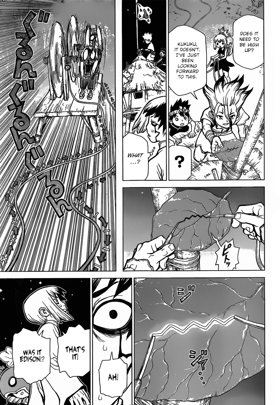 Dr.Stone, Chapter 25  With this hand, the light of science image 13