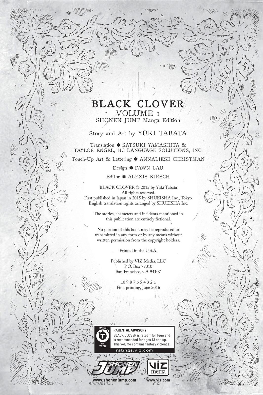 Black Clover, Chapter  1 image 03