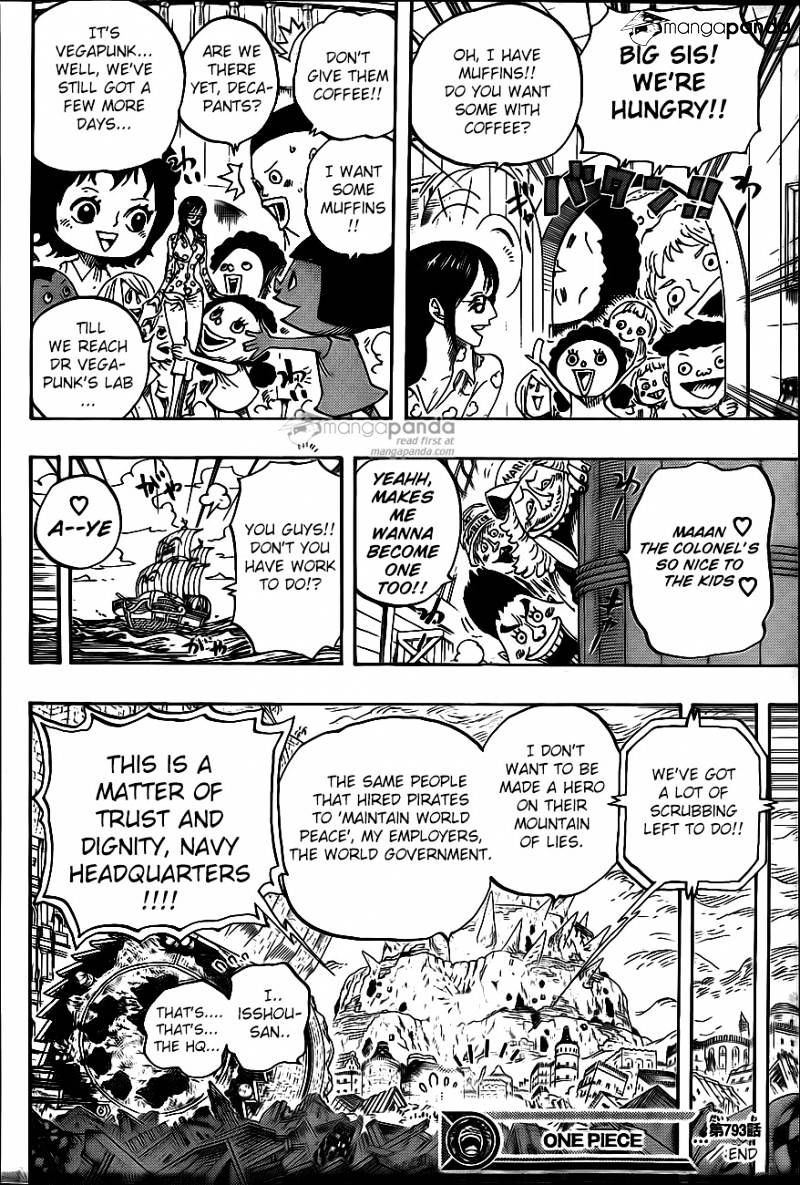 One Piece, chapter 793 image 14