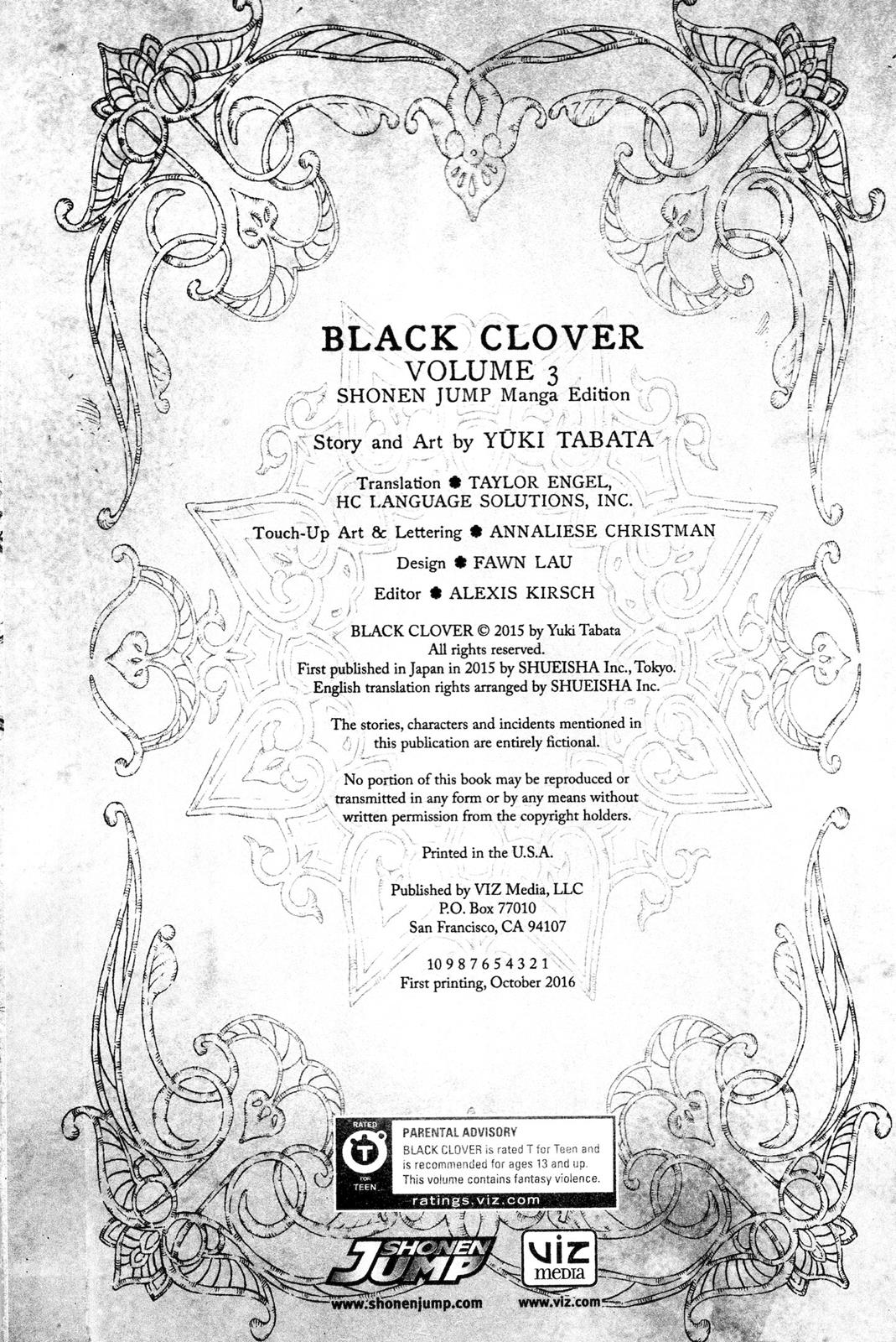 Black Clover, Chapter  17 image 03