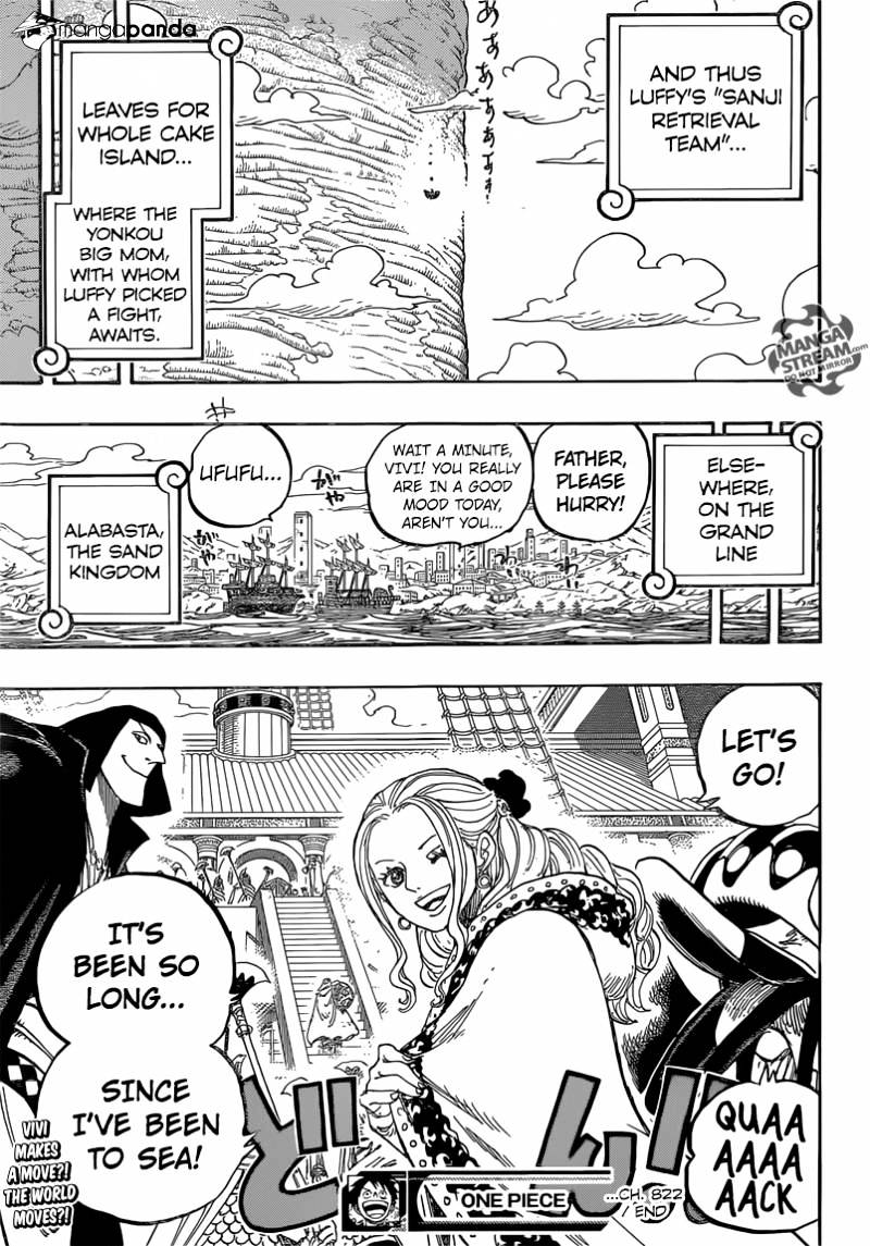 One Piece, chapter 822 image 19