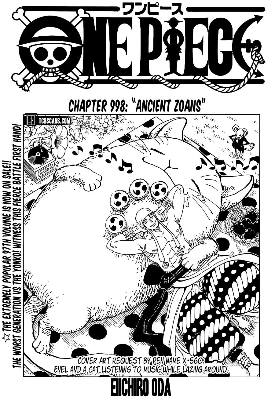 One Piece, chapter 998 image 01