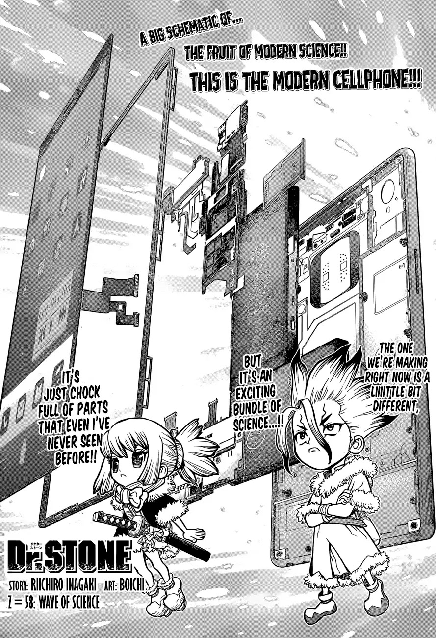 Dr.Stone, Chapter 58 Wave Of Science image 01