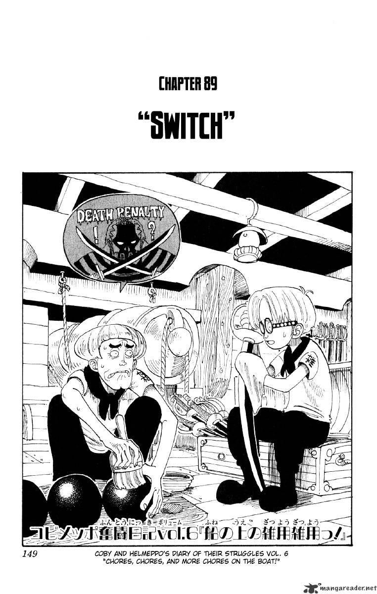 One Piece, chapter 89 image 01