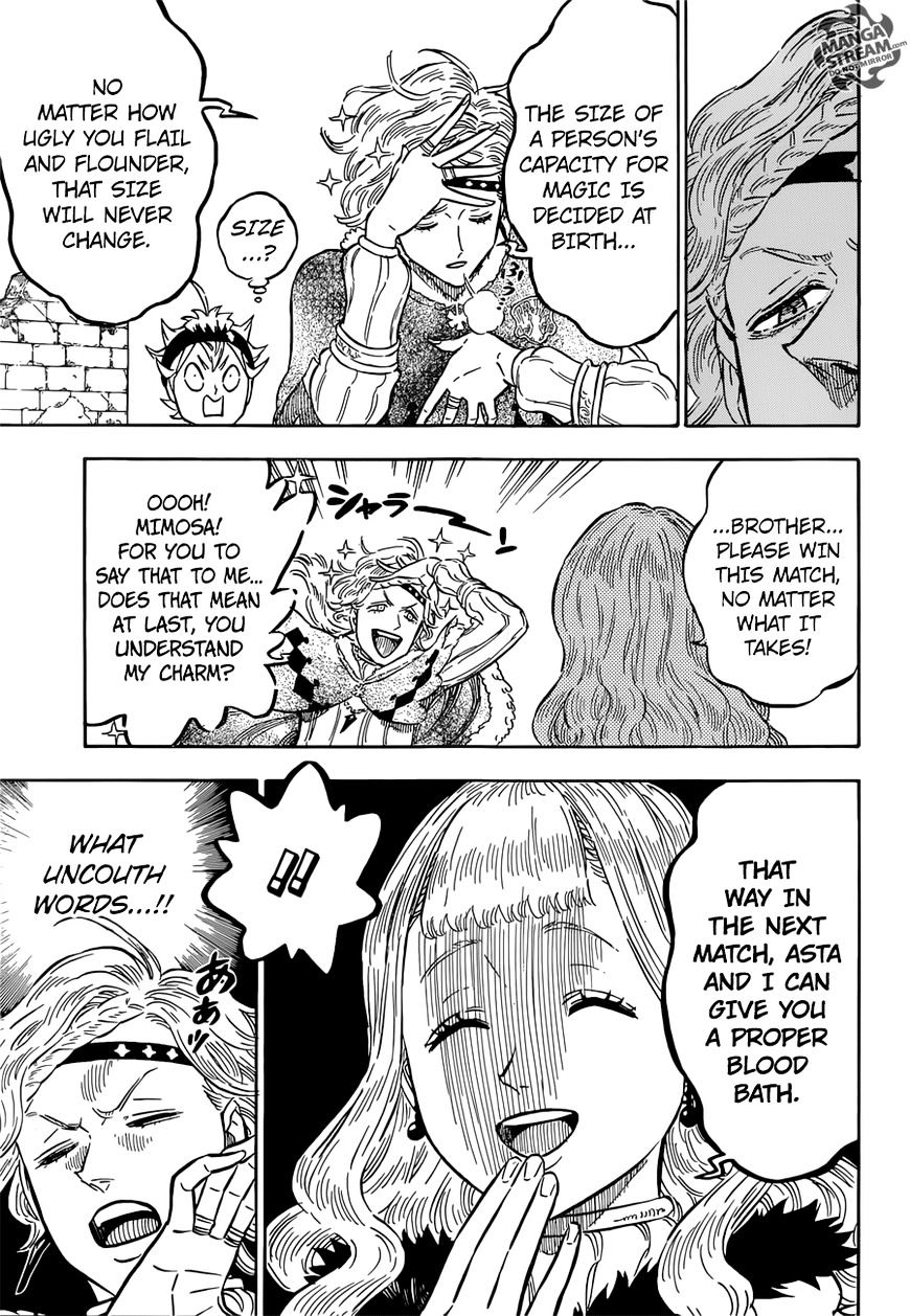 Black Clover, Chapter 116  Coral Peacock