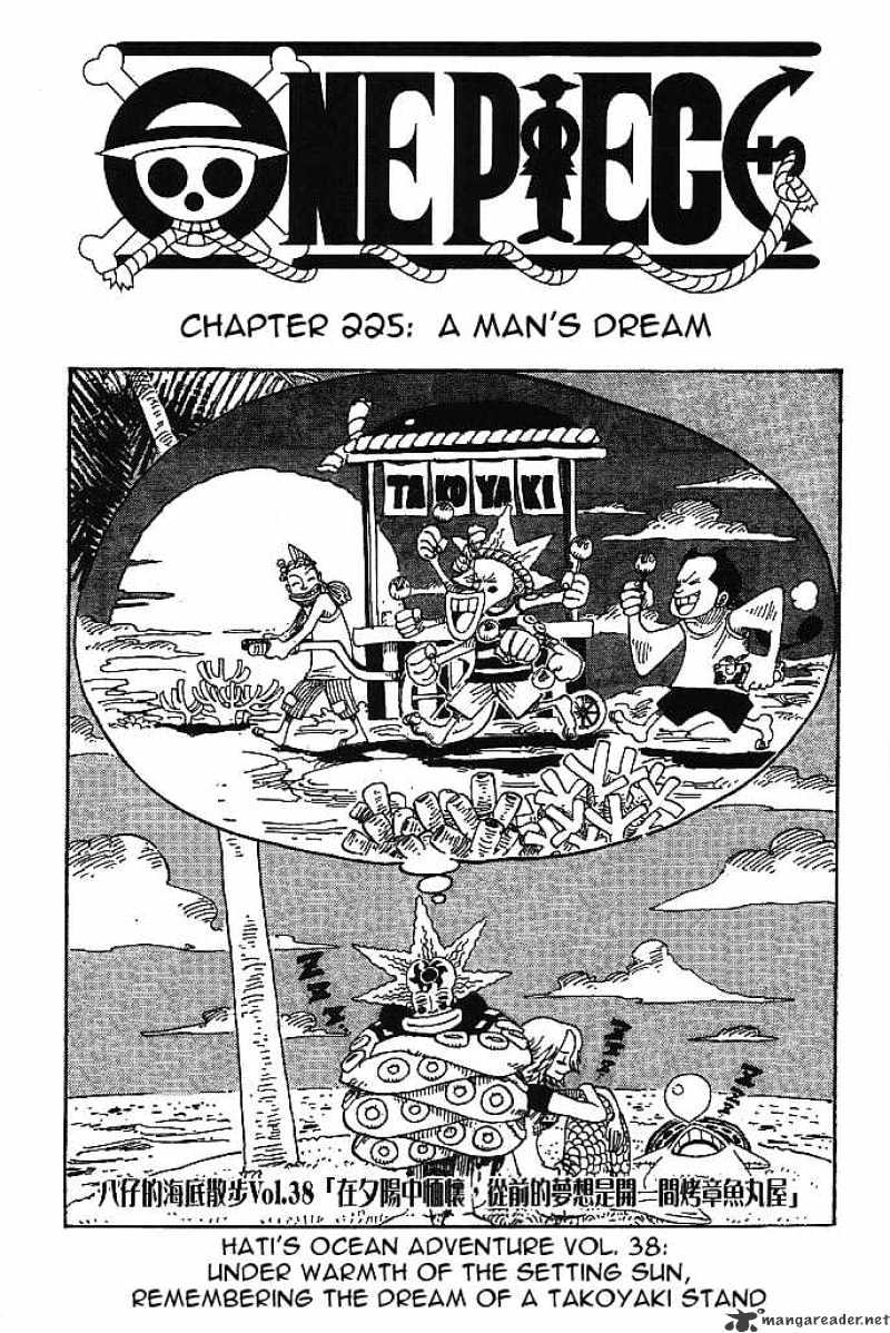 One Piece, chapter 225 image 01