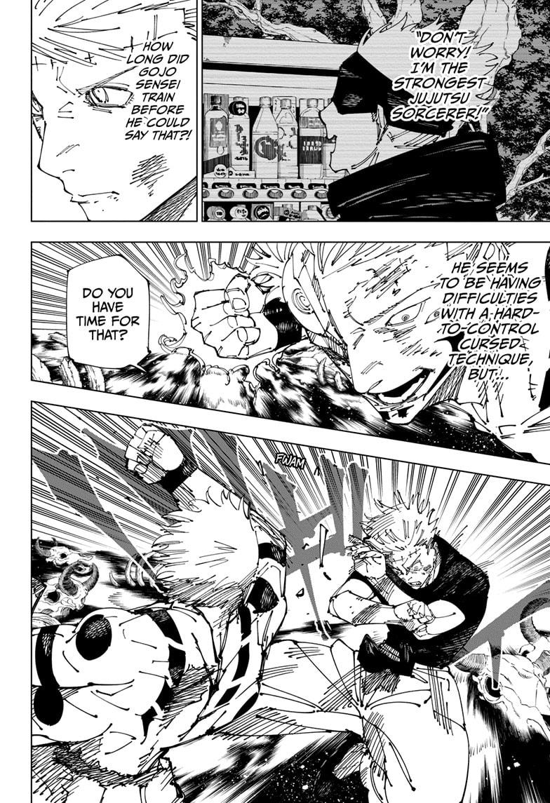 Jujutsu Kaisen, Chapter 262.2 Jujutsu Kaisen Manga Online