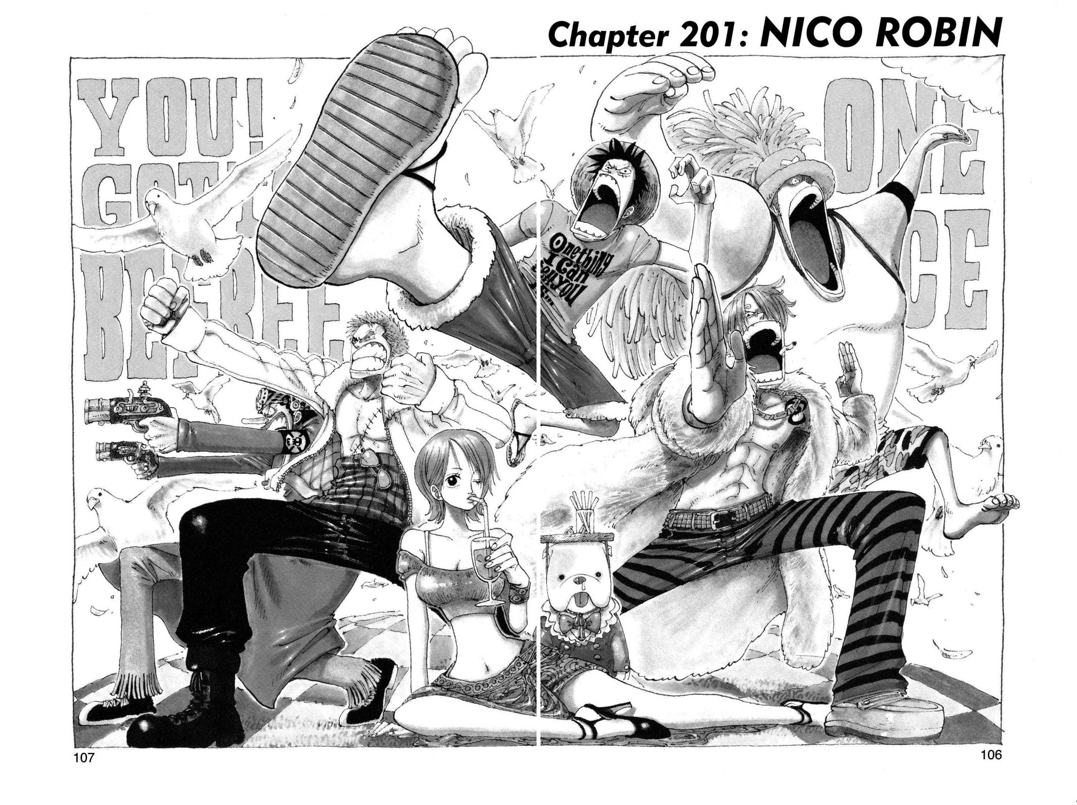 One Piece, Chapter 201 image 01