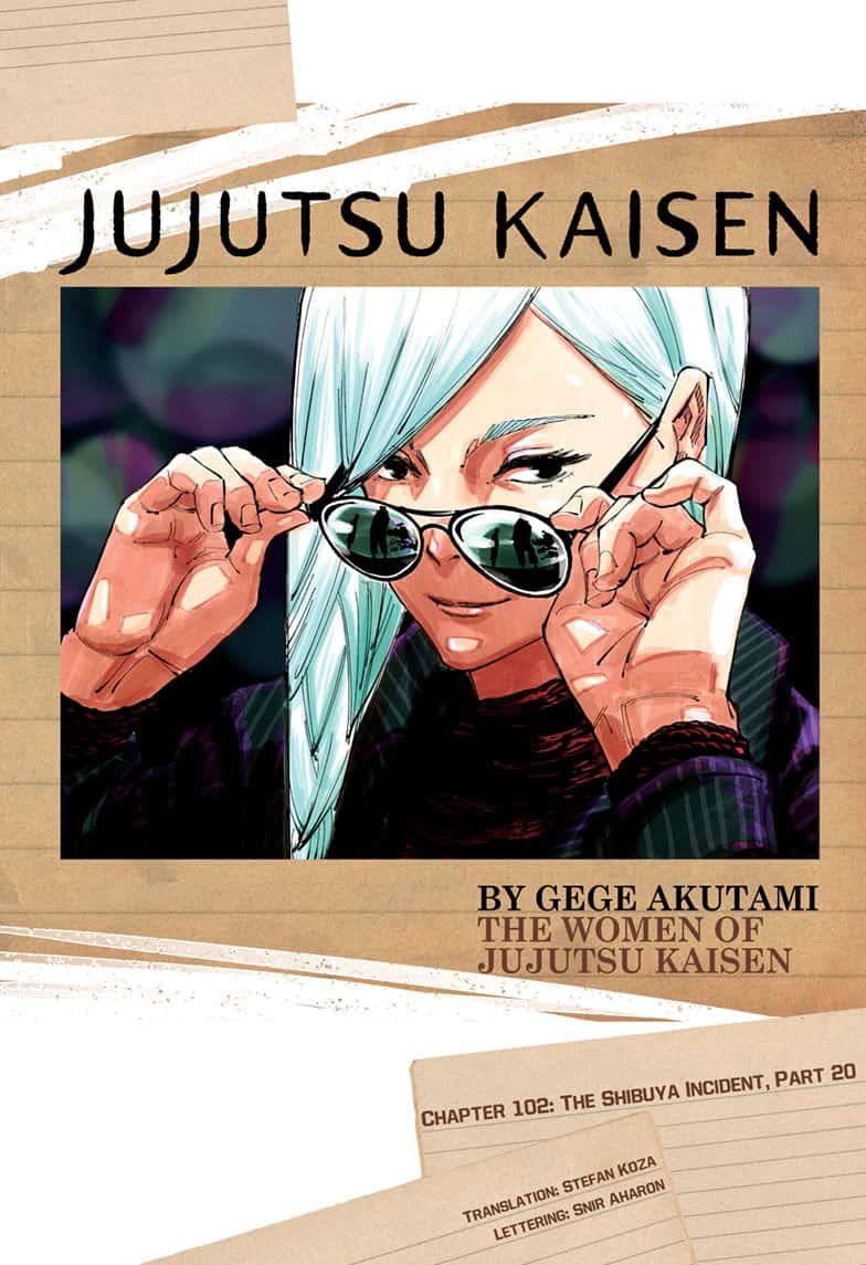 Jujutsu Kaisen, Chapter 102 image 01