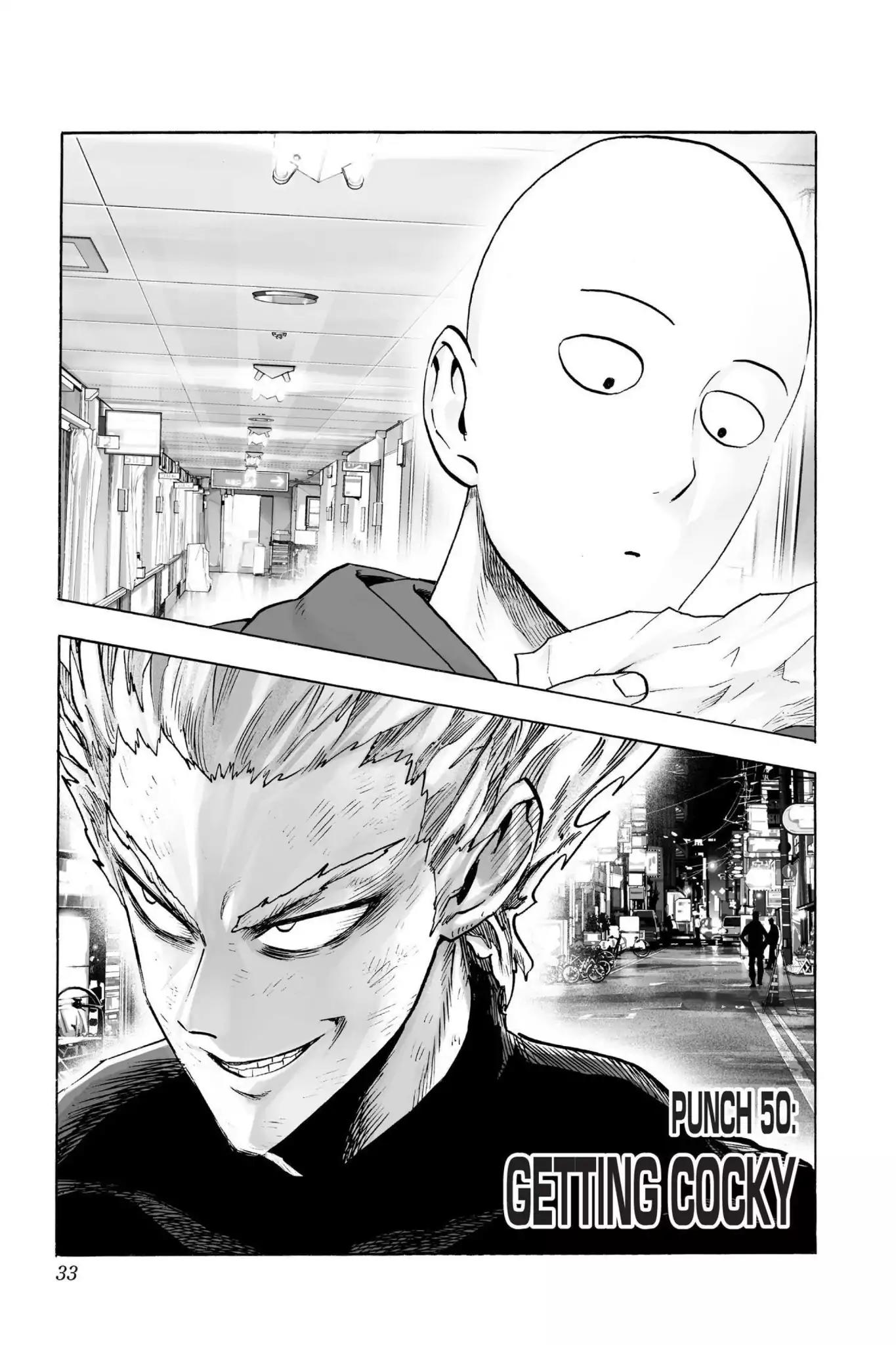 One Punch Man, Chapter 50 Getting Cocky image 01