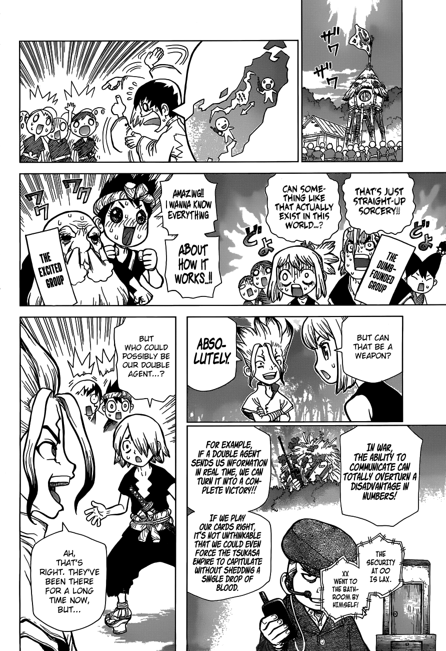Dr.Stone, Chapter 50 Humanity