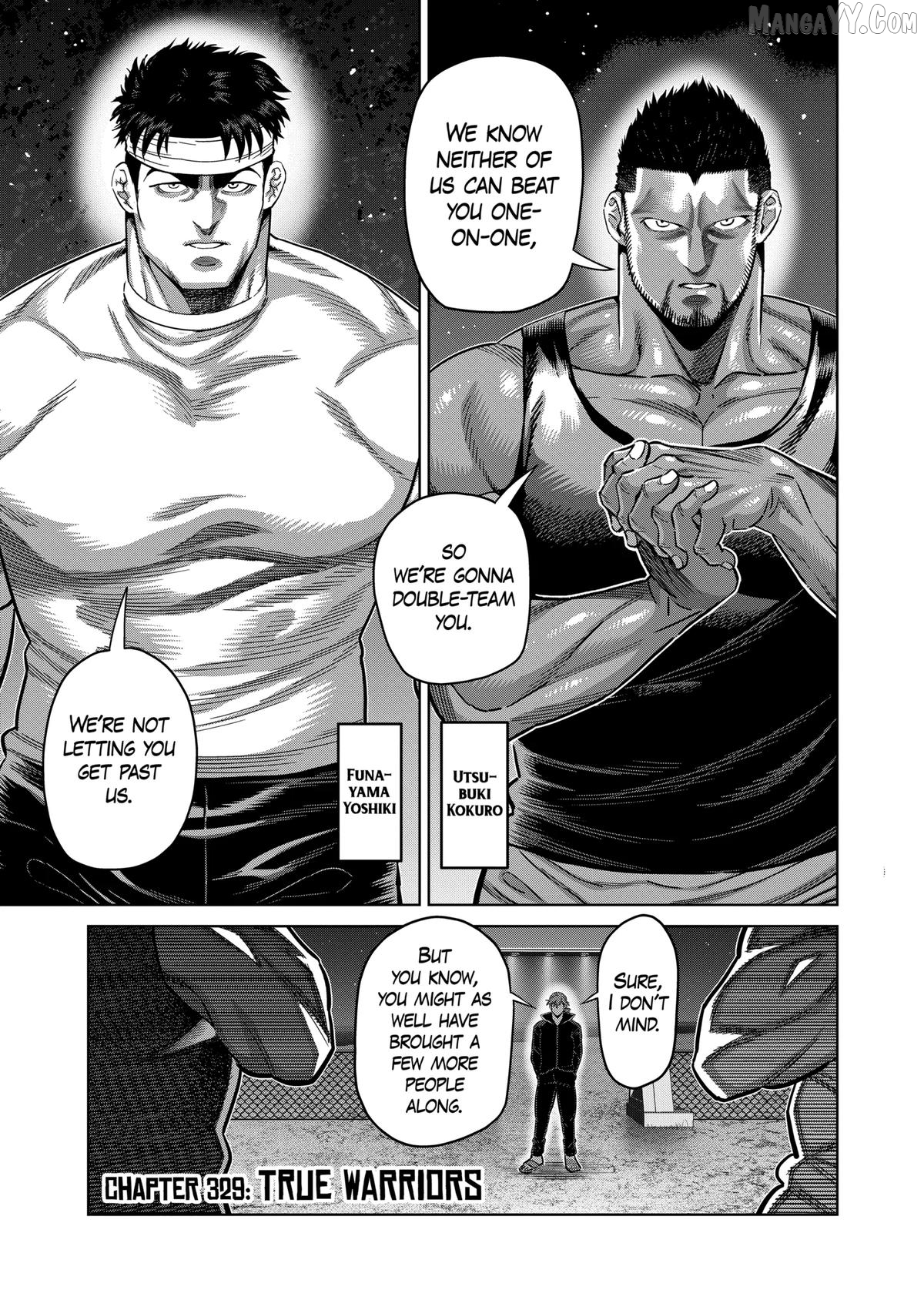 Kengan Omega, Chapter 329 1 Kengan Omega, Chapter 329 image 01