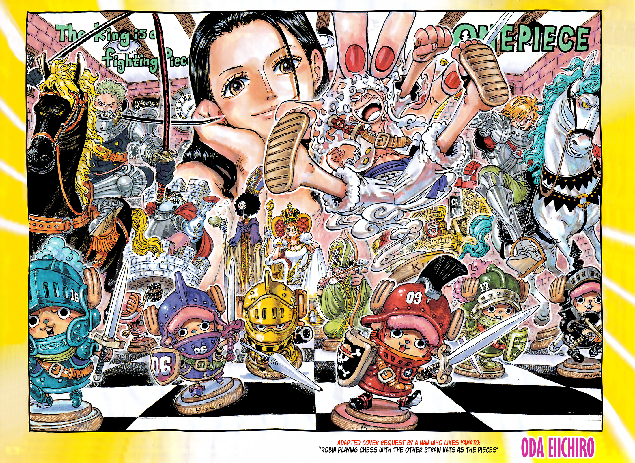 One Piece, Chapter 1113 image 01