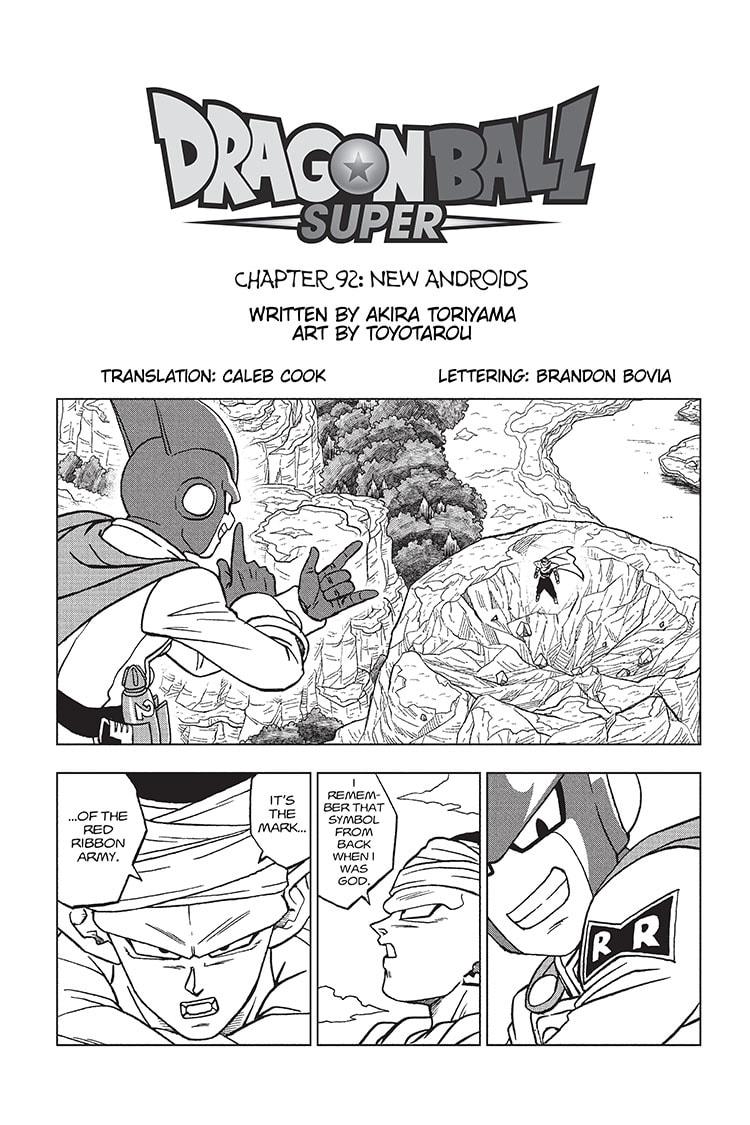  Dragon Ball Super, Chapter 92 image 01
