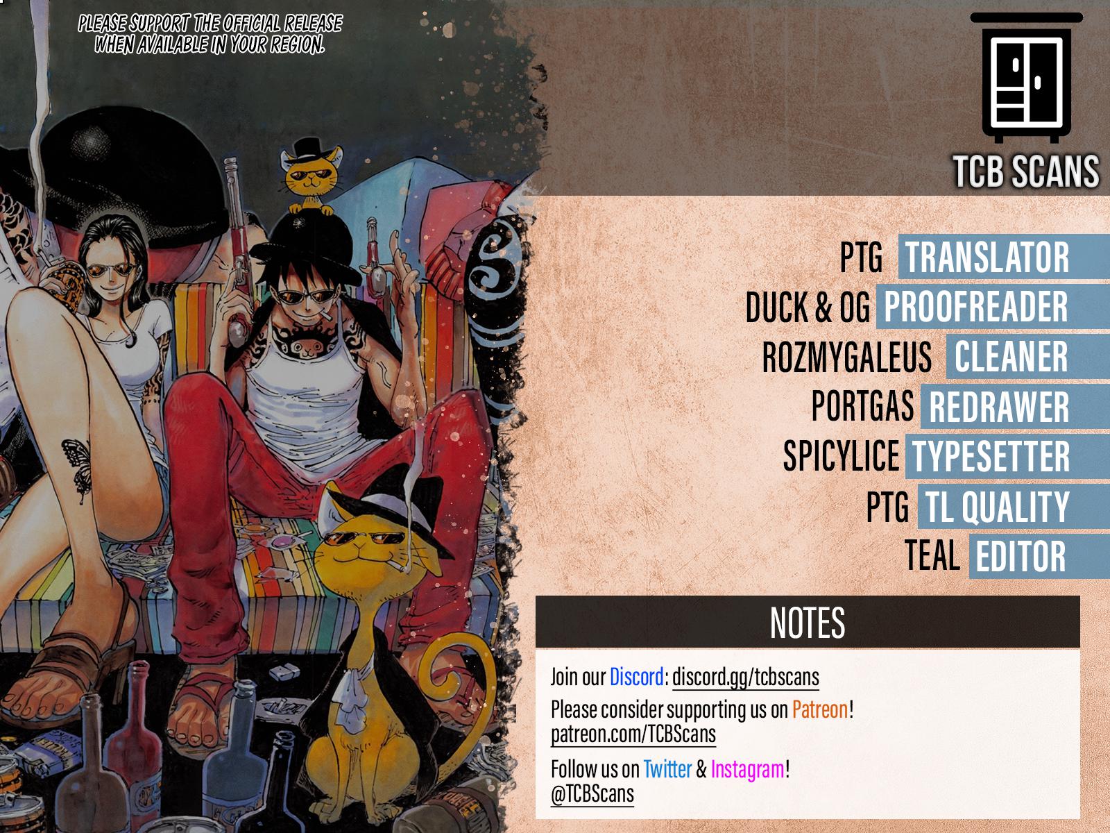 One Piece, chapter 1021 image 03