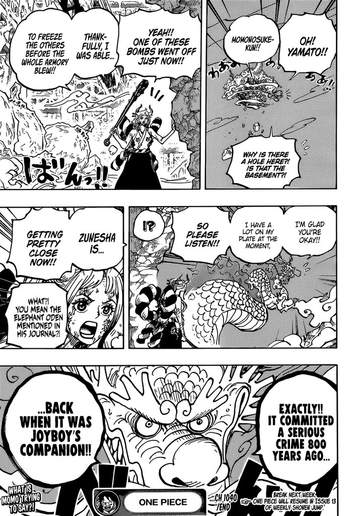 One Piece, chapter 1040 image 13