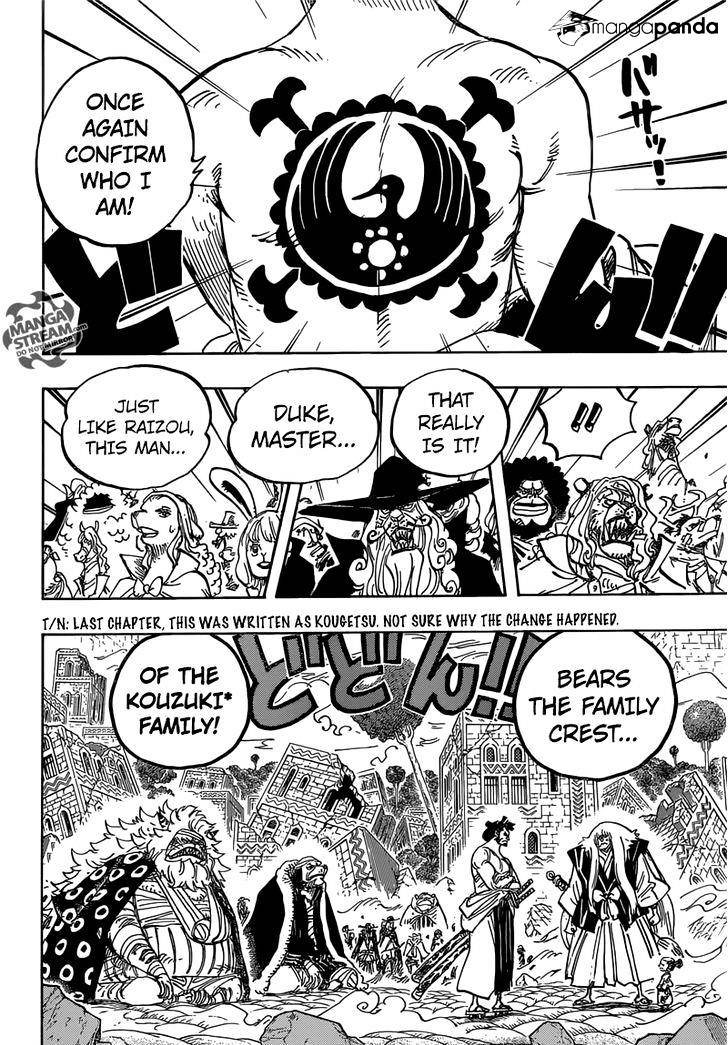One Piece, chapter 817 image 04