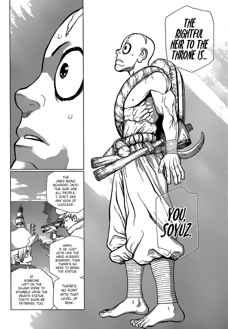 Dr.Stone, Chapter 128 All-Out Battle Royal image 05