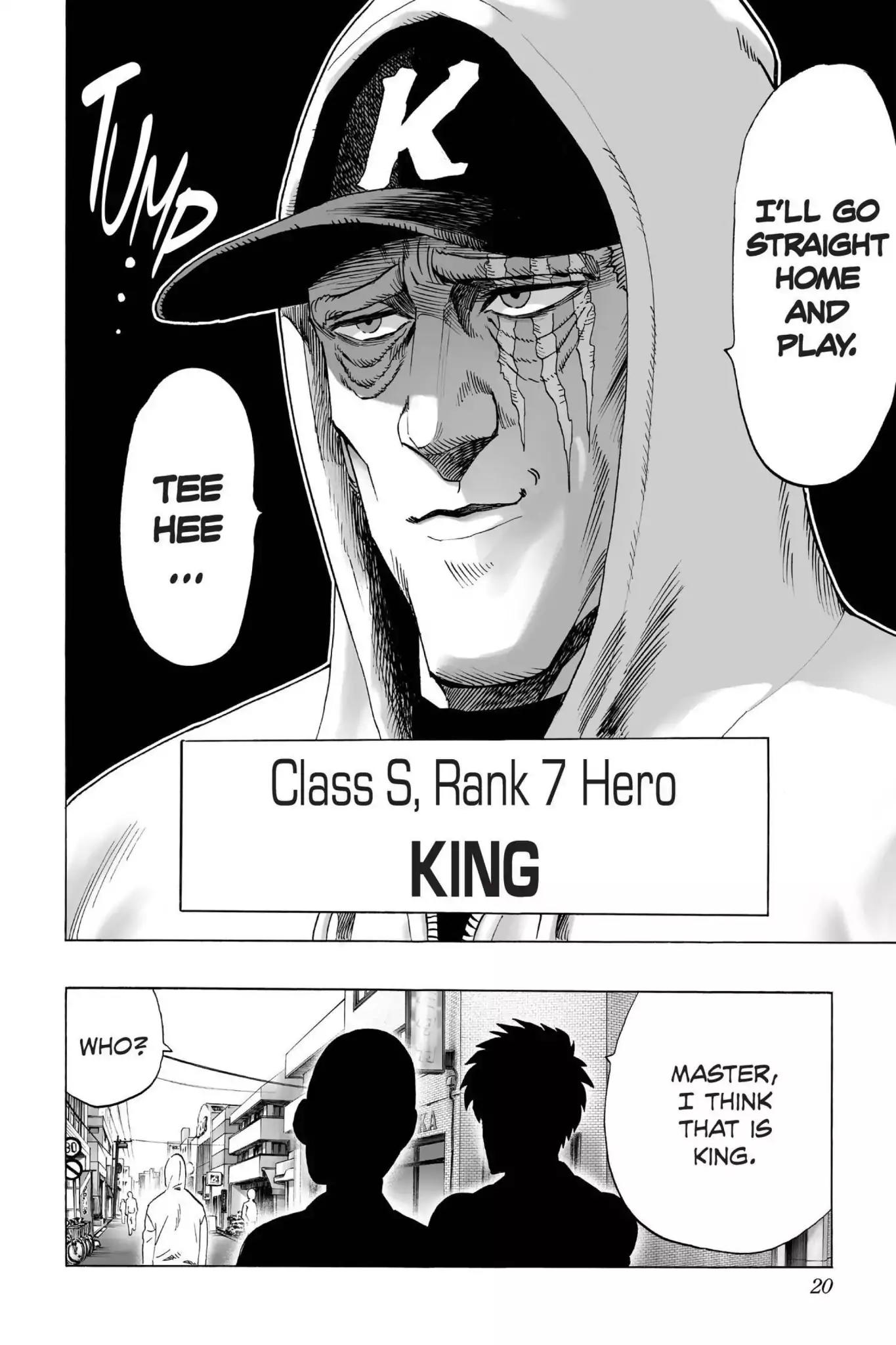 One Punch Man, Chapter 38 King image 18