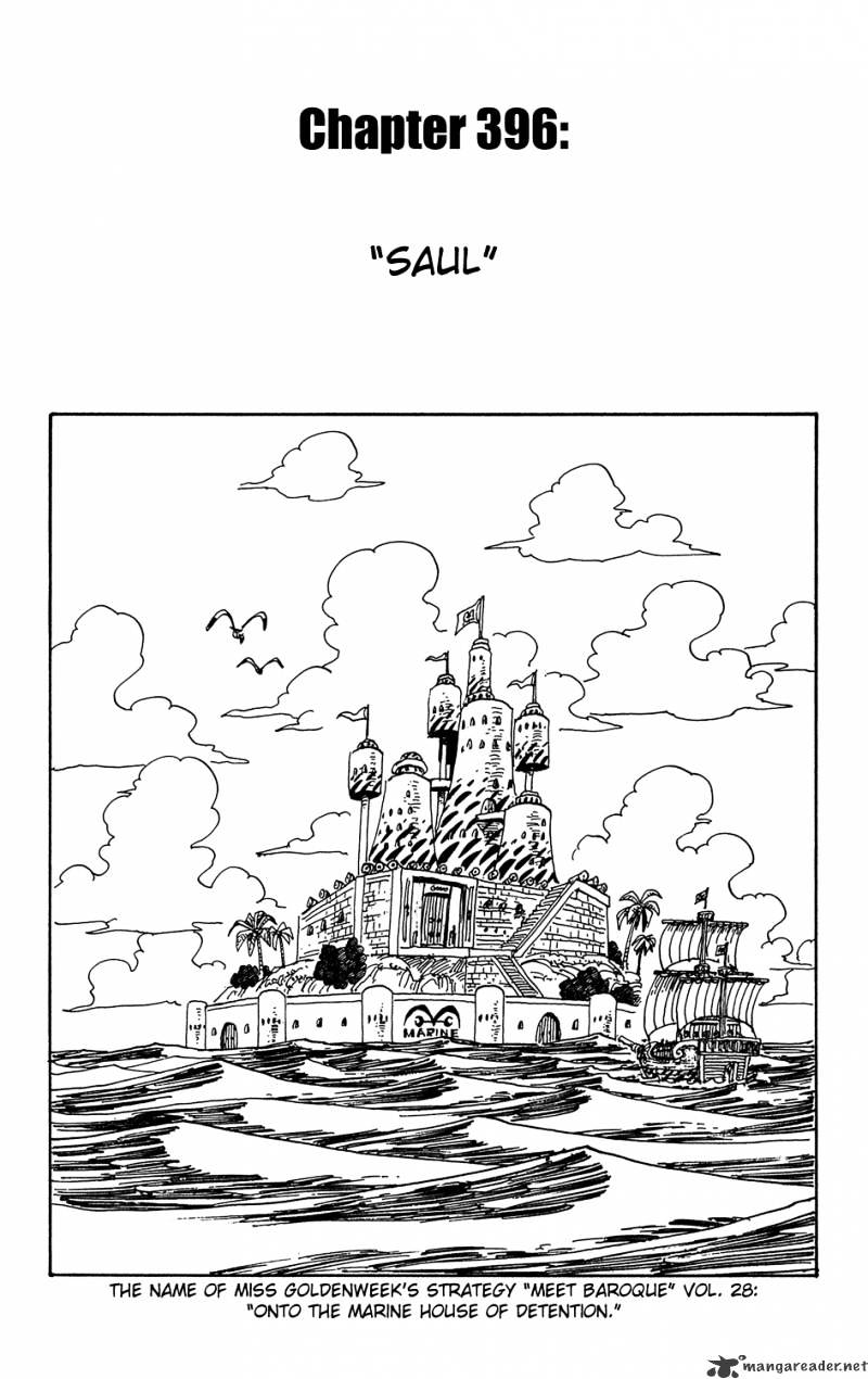 One Piece, chapter 396 image 01
