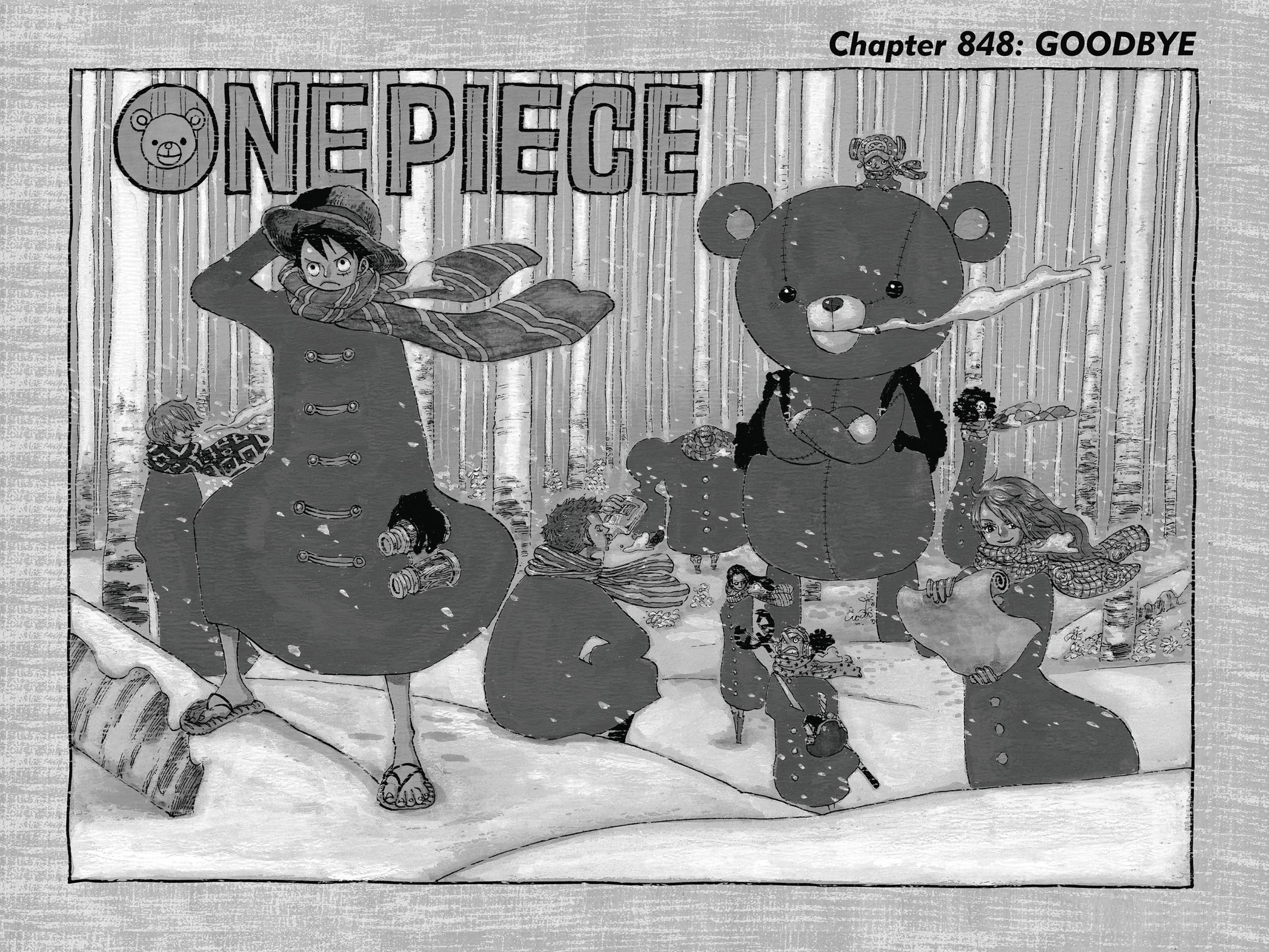 One Piece, Chapter 848 image 01